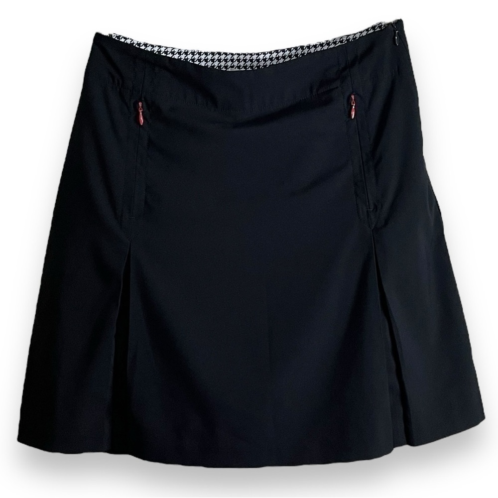 Nike Golf Dry Fit Skort Black Women's Size 4 Pleated